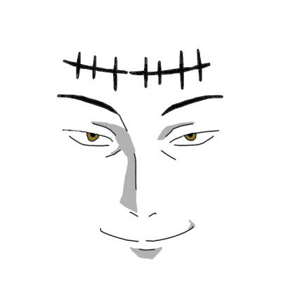 Cursed anime face Roblox decal