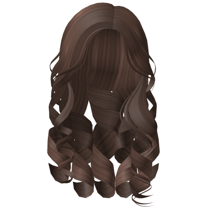 ♡ Brown Long Curly Beach Princess Roblox item