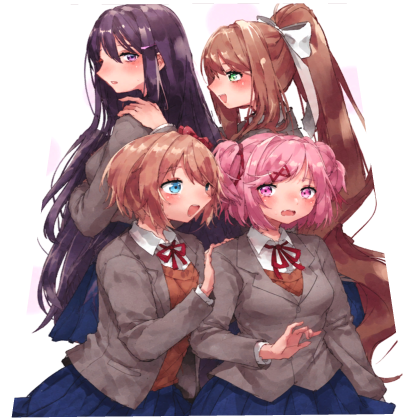 DDLC Cape (doki doki literature club) Roblox item