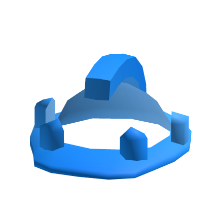 Blue Gradient Hard Hat Outline (Addon)