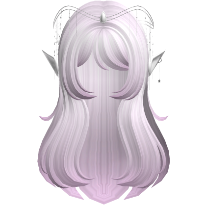 White Purple Elf Fantasy Queen Hair Tiara