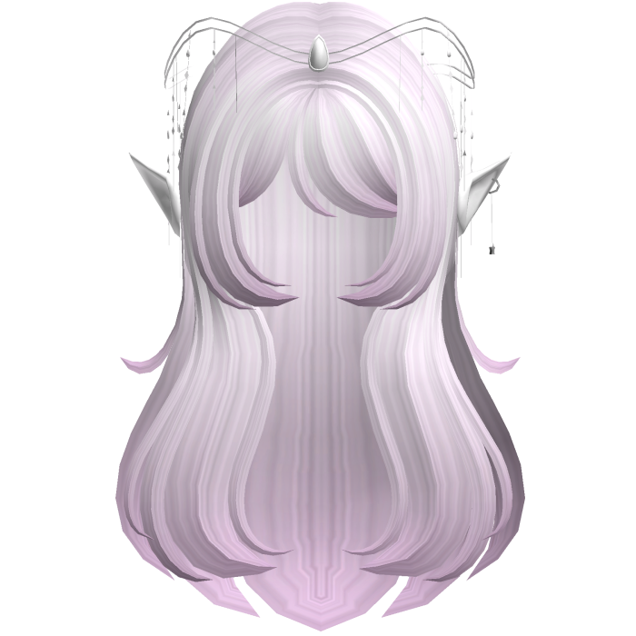 White Purple Elf Fantasy Queen Hair Tiara