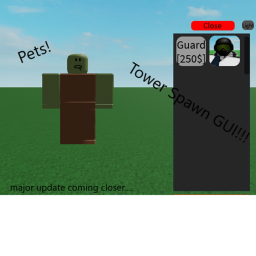 RTDD Test Game [Pets and Tower GUI]