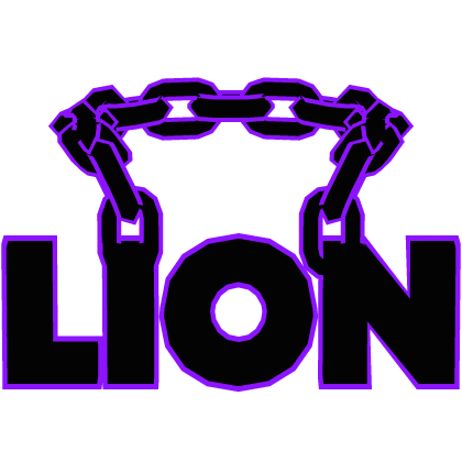 Cartoony Purple Lion Chain Roblox item