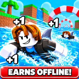 [X2]🦈 +1 Swim Speed: Shark Escape!