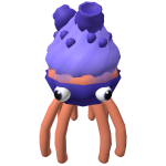 Blueberry Cupcake Squid