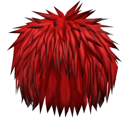 Red Scene Messy Spiky Hair Roblox item