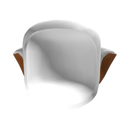 White sad head - brown [Slendytubbies] Roblox item