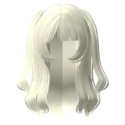 . ‿ ♡ horror doll long pigtail hair blond Roblox item