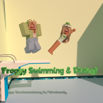 Froggy Swimming and Diving!