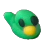 Green Clay Duck
