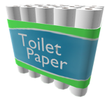 Toliet papers untie!