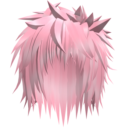 pink emo spiky messy vampire punk anime boy hair