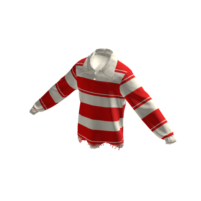 Redline Stripe Polo