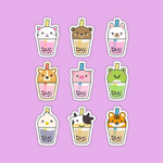 The bubbly boba buddies!