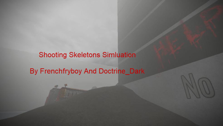 shooting skeletons simulation