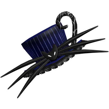 jack skellington teacup hat in blue (҂ ‸ ๑ )" Roblox item