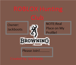 Roblox Hunting Club