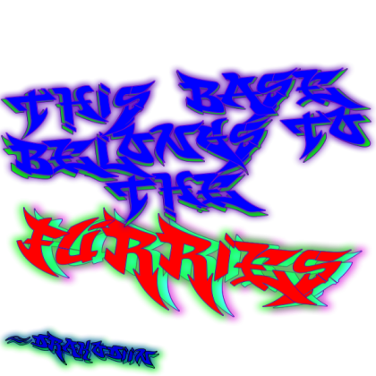 Furry Graffiti Roblox decal