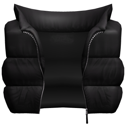 Puffer Vest V2 3.0 Black Roblox item