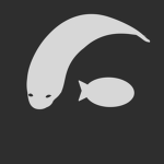 A fishes swim