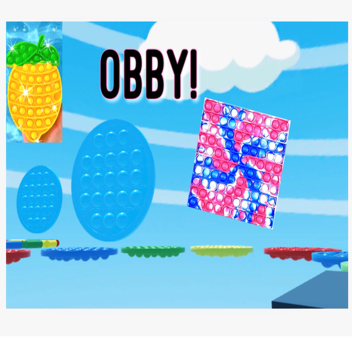 Escape Pop it Fidget toys Obby Parkour! [EASY]