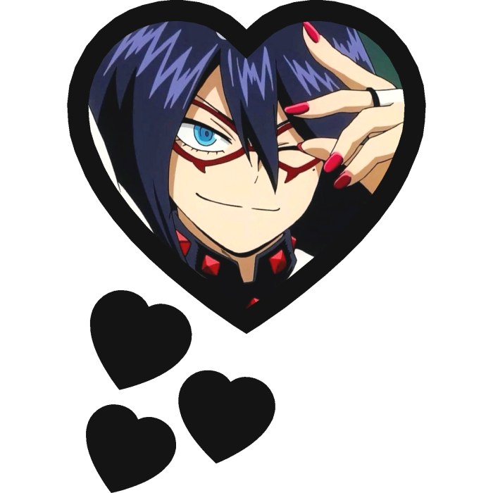 Midnight Thinking Hearts My Hero Academia