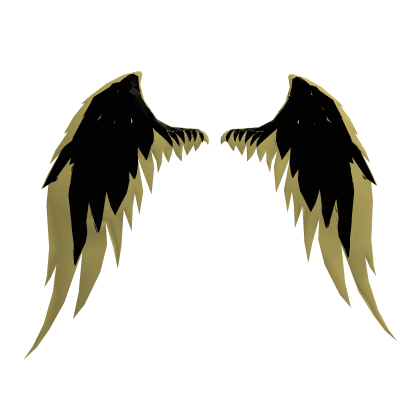 Gold Black Wings of a God from another world. Roblox item