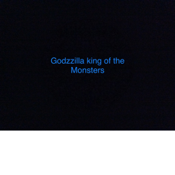 Godzilla king of the monsters!