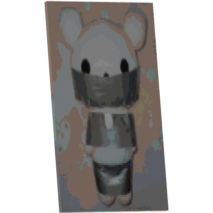 cute teddy cape Roblox item
