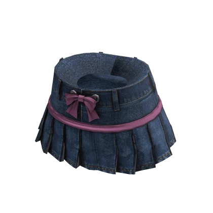 Y2K DENIM PLEATS SKIRT Roblox Item Rolimon s