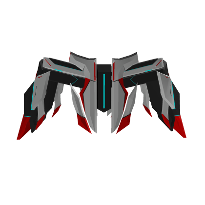 Rift Vanguard Leg Protector (Obsidian Red)