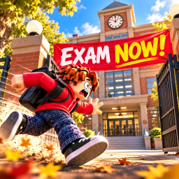 Don't Be Late For Exam! 🏫