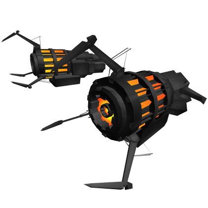 Orange Dual Reworked Astro Plasma Laser [Glow] Roblox item