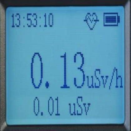 geiger counter screen