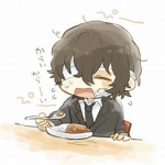 Dazai is chibi