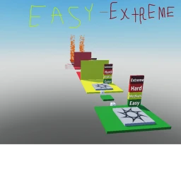 Easy - Extreme (Diffuculty Chart Obby) icon
