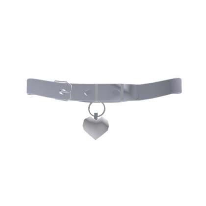 1.0 Blue Heart Puppy Collar 