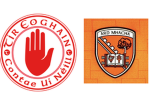 Armagh and Tyrone fans
