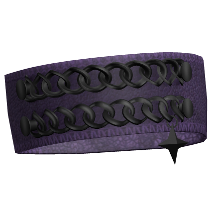3.0 Purple Y2K Emo Arm Band Bracelet w Chain Star 