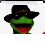 Kermit the frog is rich gang boysenberry