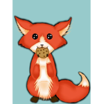 Fox and cookies