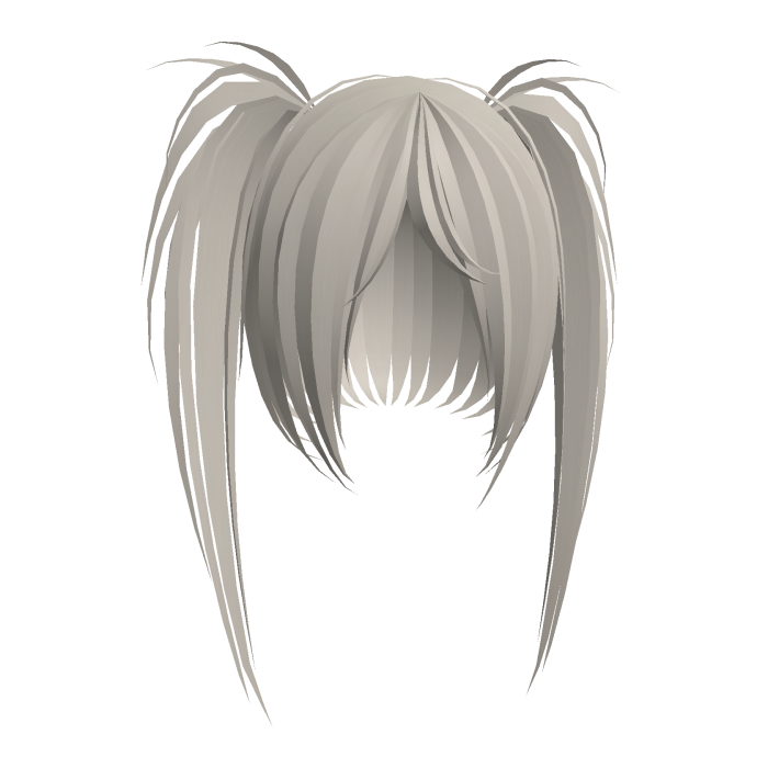 x_X :: platinum emo scene teased pigtails
