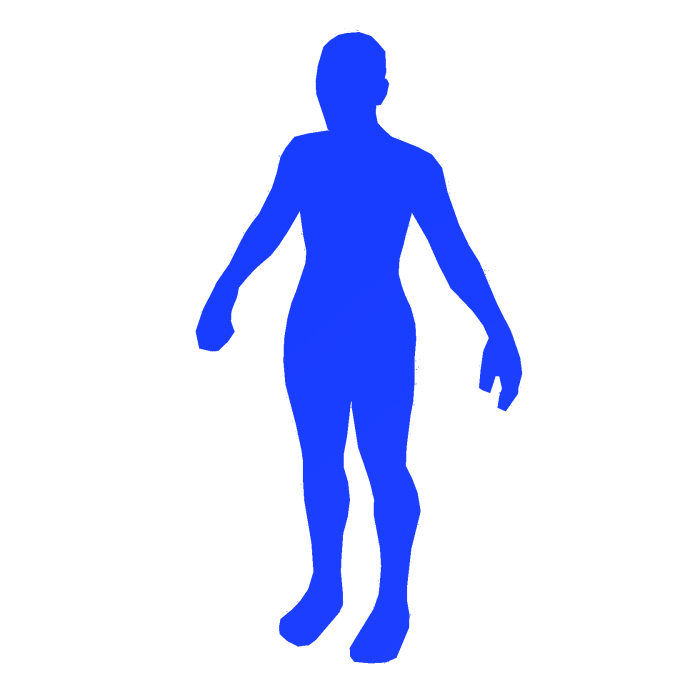 Blue Outline