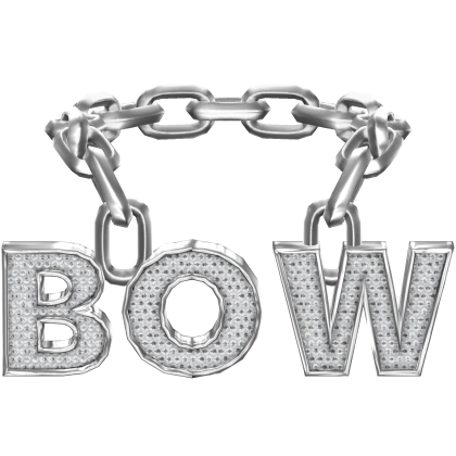 Bow Silver Chain Roblox item
