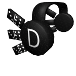 Black Dominos Headphones