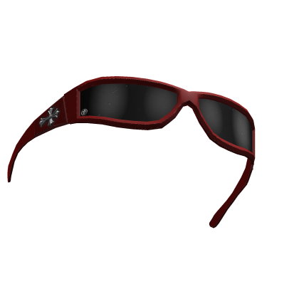  Raised Red Cross Glasses Roblox item