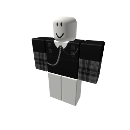 y2k aesthetic emo trendy boy Black Shirt Roblox