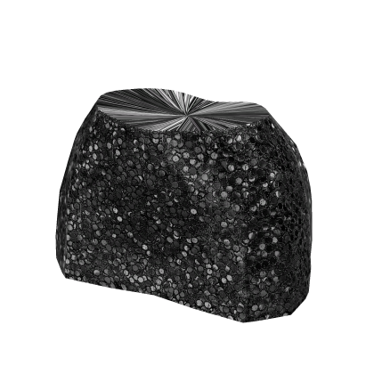 Sequin Mini Skirt (Silver)