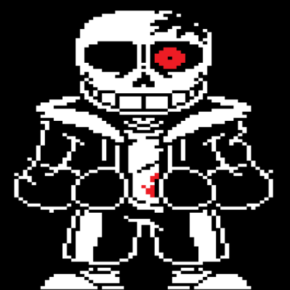 horror sans Roblox decal